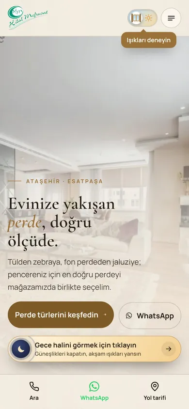 Mobil görünüm